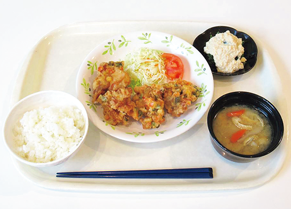 唐揚げ定食