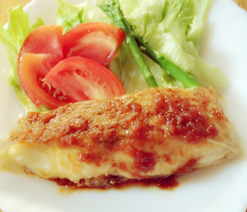 鯛のソテー～梅バターソース～