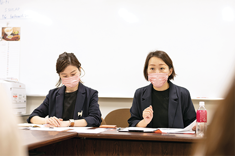 学生を下の名前で呼んでくださり、フレンドリーな授業